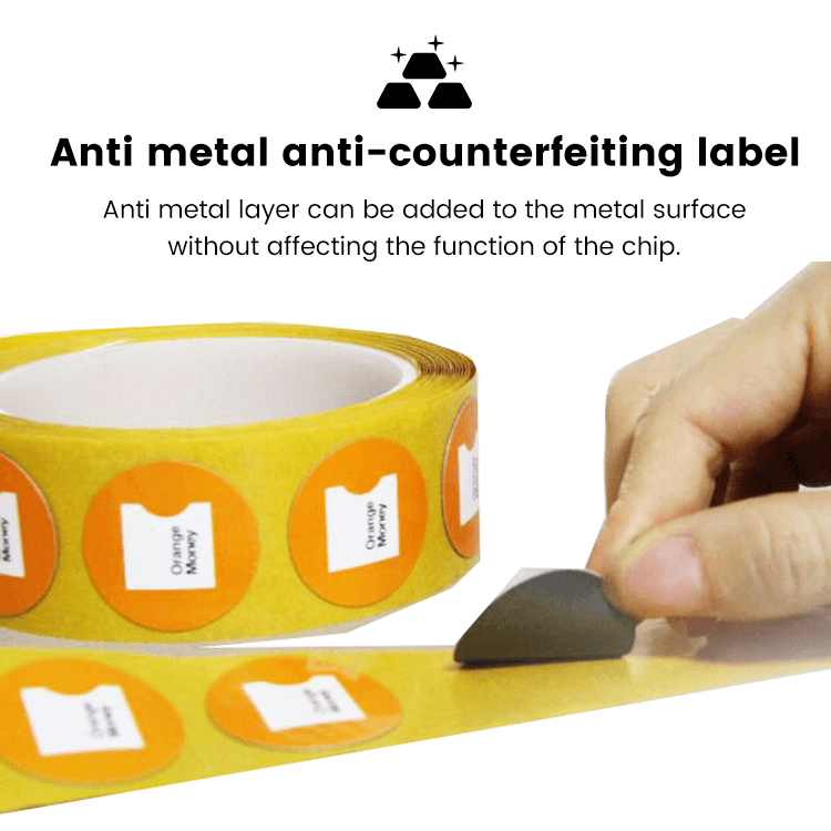 Detección a prueba de manipulaciones NFC Fragile NTAG 424 Fabricante de etiquetas de ADN
