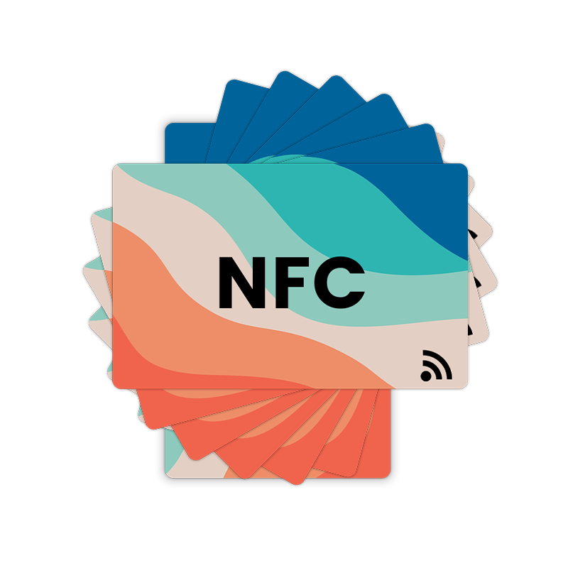 ISO14443A Fabricante de tarjetas inteligentes pasivas personalizadas HF PVC 13.56MHz NFC