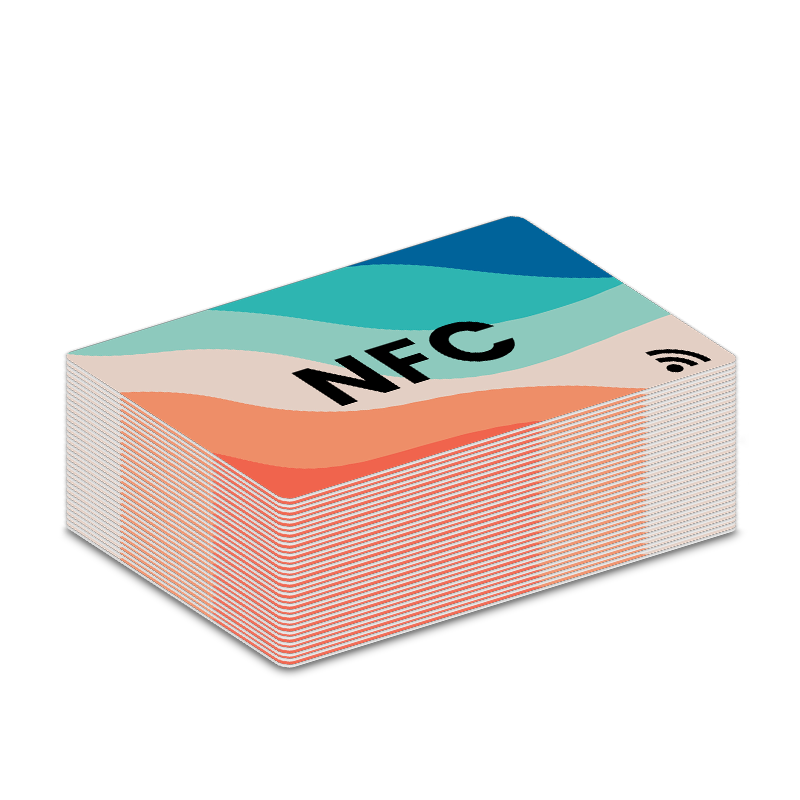 ISO14443A Fabricante de tarjetas inteligentes pasivas personalizadas HF PVC 13.56MHz NFC