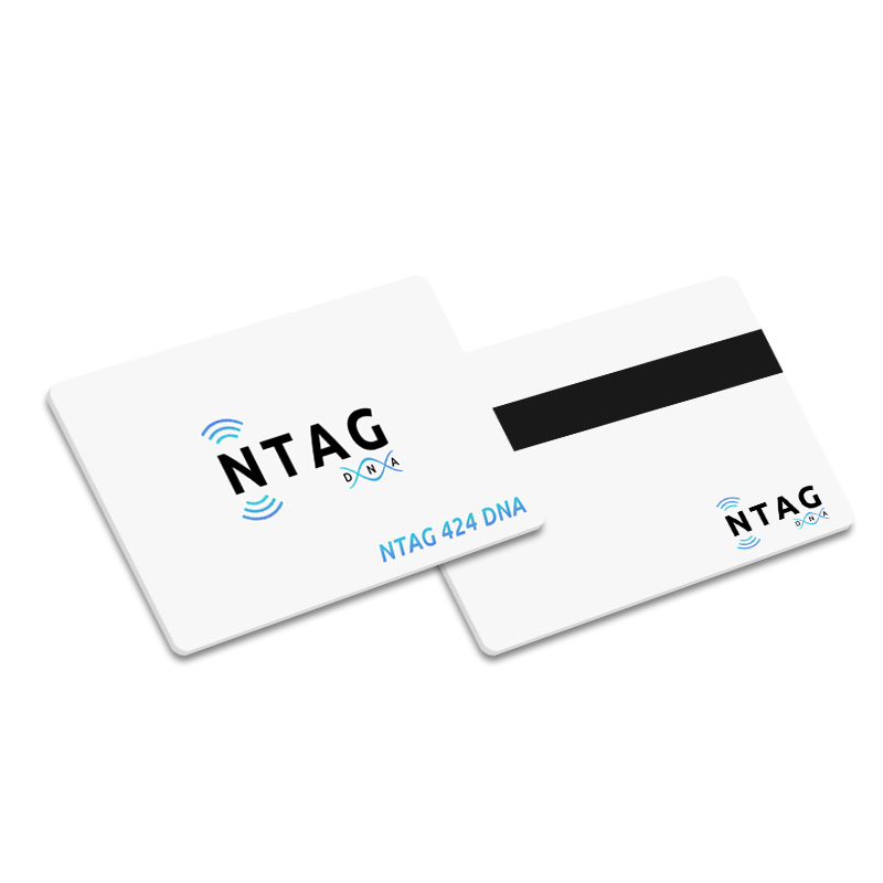Fabricante personalizado de tarjetas de PVC en blanco blanco RFID 13.56MHz NTAG424