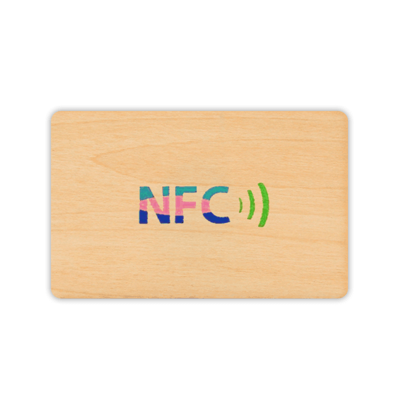 Custom NFC Bamboo Card