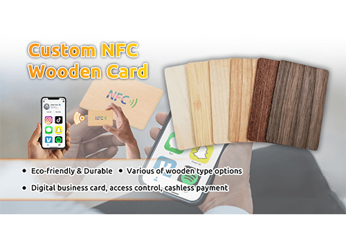 ¿Conoce más detalles sobre la tarjeta de madera NFC personalizada?