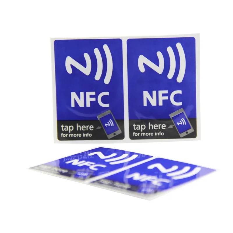 Fabricante de etiquetas adhesivas personalizadas al por mayor de 13,56 MHz NFC PVC MIFARE 1K